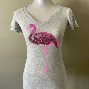 Flamingo, Aéropostale, cotton Tee